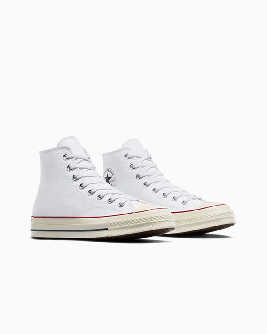 Tenisi Inalti Dama Converse Chuck 70 Vintage Panza Albi | RO THY0L325